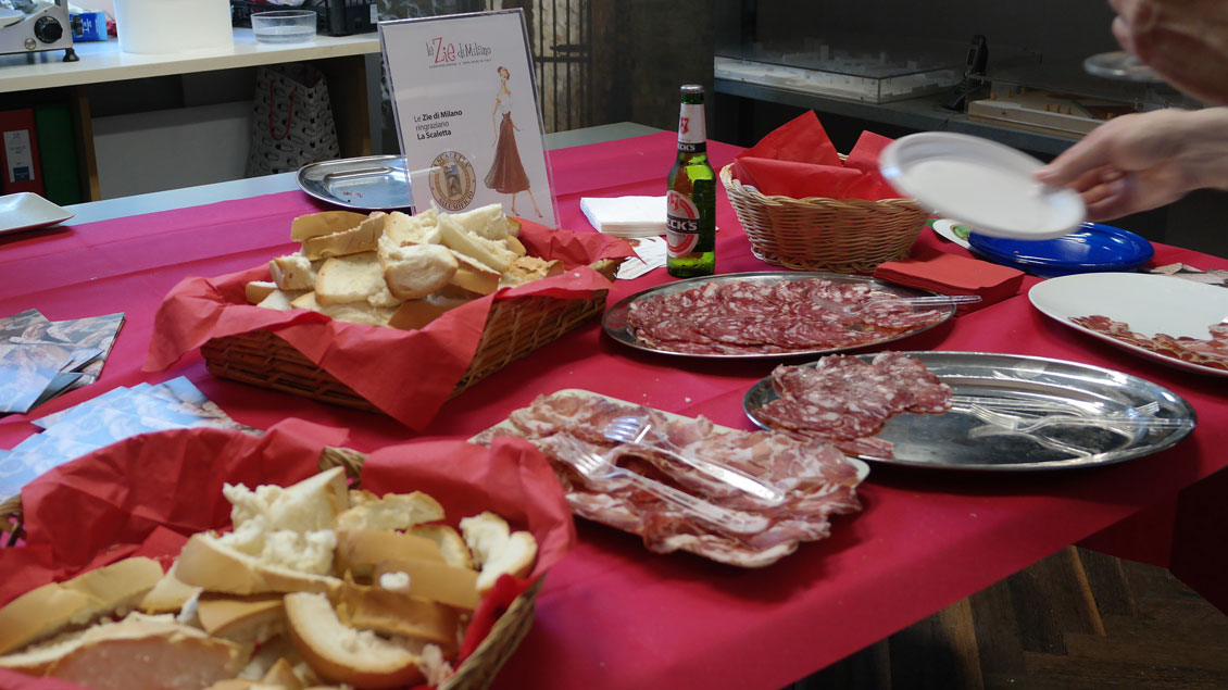 Si ringrazia il Salumificio La Scaletta e Agricola San Matteo per il rinfresco del Fuorisalone 2018